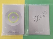 Xbox 360 Console Instruction Manuals; Vol. 1 Setup, Vol. 2 Warranty.