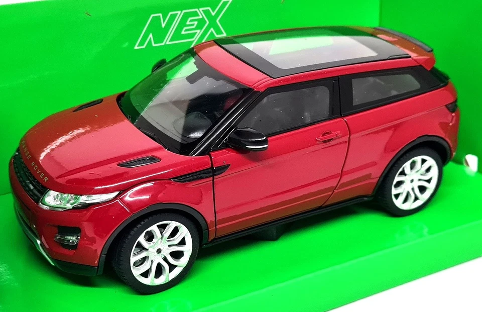 Nex 1/24 Land Rover Range Rover Evoque Red Diecast scale model car - Image 3 of 4