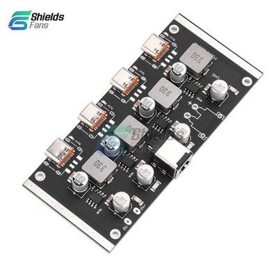 4-way PD65W Fast Charging Module Type-C USB Support PD3.0/2.0 QC3.0/2.0 FCP AFC