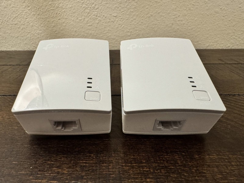 TP-Link AV600 Powerline Starter Kit - White - Tested
