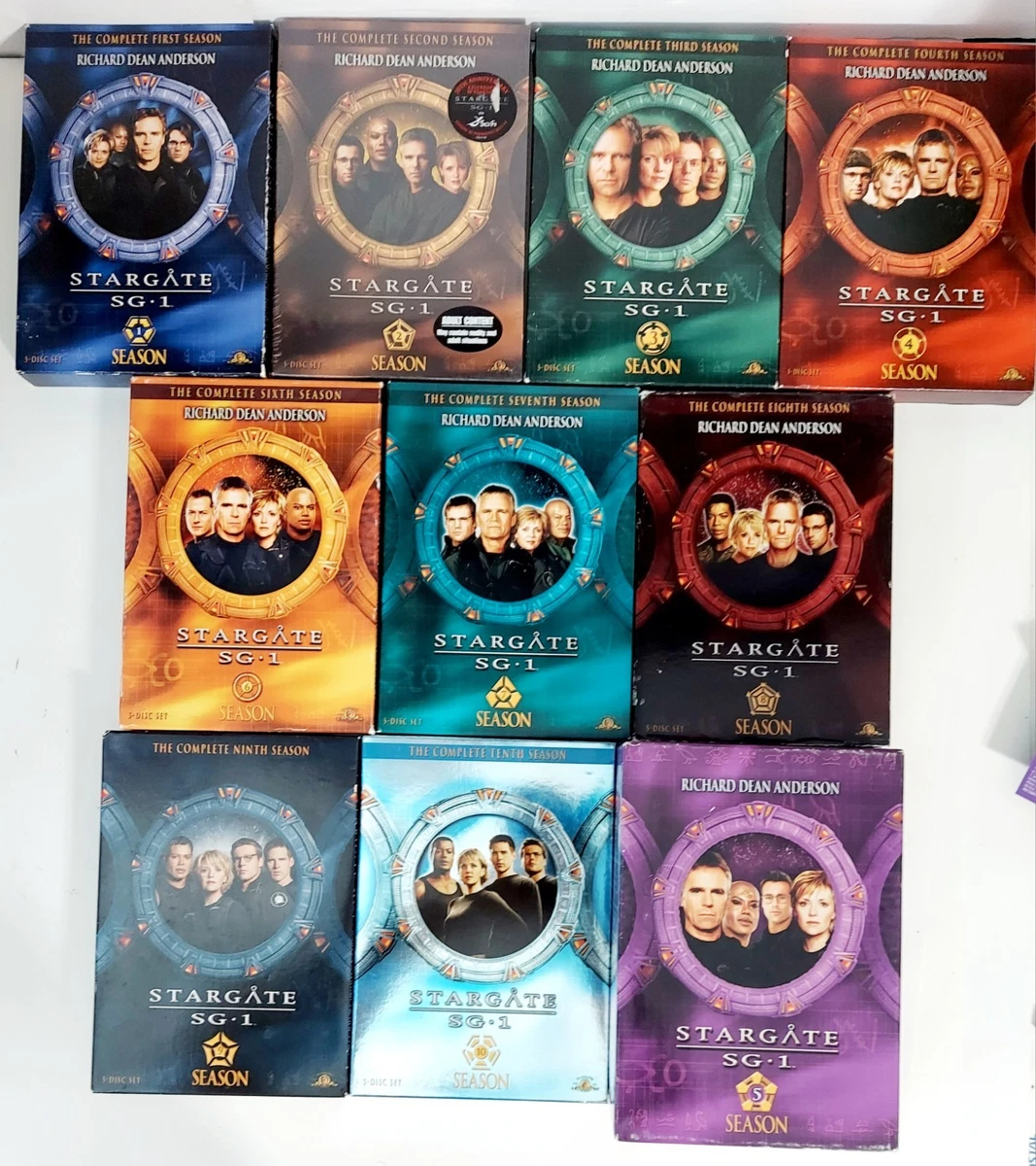 Stargate SG 1 Complete Series DVDs & Blu-ray Discs for sale | eBay