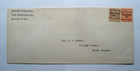 US SC 803-805 ROANOKE, VA PRECANCEL POSTAL COVER HISTORY 1938 — photo 1