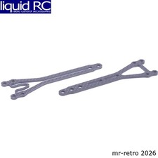 Schumacher Racing Products Ltd U9497 C/F Split Top Decks 2mm - Mi10 pr