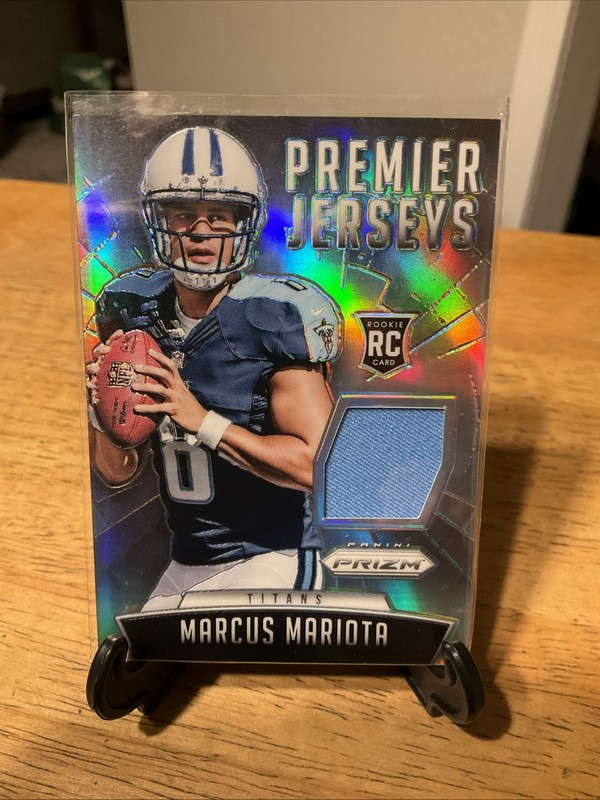 2015 Panini Prizm Premier Jerseys Marcus Mariota #PPJ-MM Rookie RC