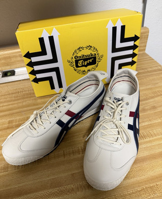 Onitsuka Tiger Mexico 66 SD 1183A872-101 Cream/Peacoat Leather Lace-Up