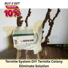 2x Box Termite System DIY Monitoring System Termite Colony Organic Home Garden