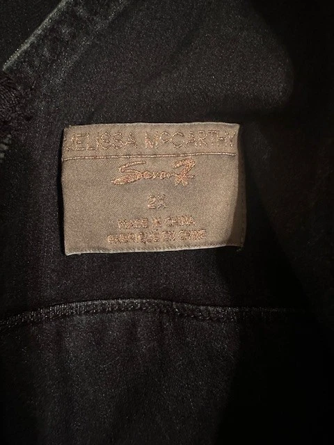 Macacão jeans azul Melissa McCarthy 2XL usado - Imagem 2 de 4