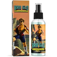 Self Tanner for the Boys - Quick Application Foam Mousse - Easy Sunless Tan for 