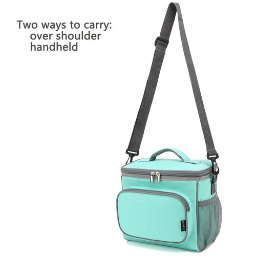Insulated Reusable Lunch Bag Adult Large Lunch Box for Women and Men with Adj... - Picture 9 of 9