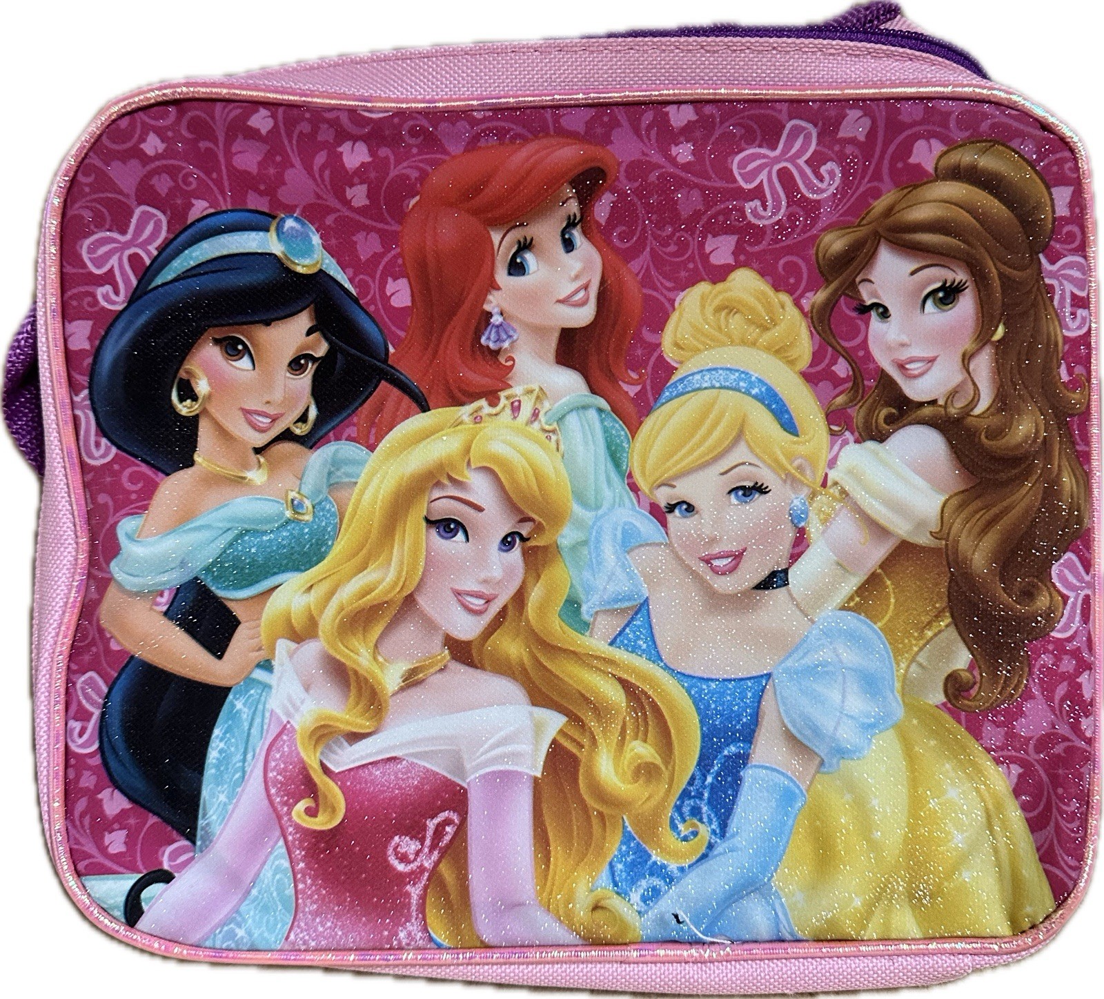Lunch Bag - Disney - Princess Group Jasmine Belle Ariel Cinderella Aurora Girls