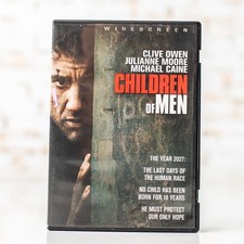 Children of Men DVD Widescreen Clive Owen Julianne Moore Michael Caine Sci-Fi