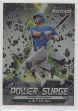 2022 Panini Prizm Draft Picks Power Surge Silver Prizm Jud Fabian #PS-JF 4z8