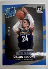 2017-18 Panini Donruss - Dillon Brooks #152 Press Proof Silver /299 RC
