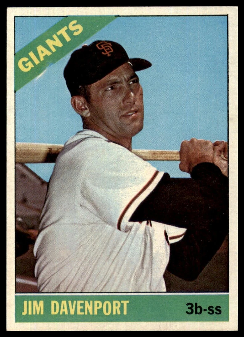 1966 Topps Set Break Jim Davenport #176 EM-NrMint Combine Shipping