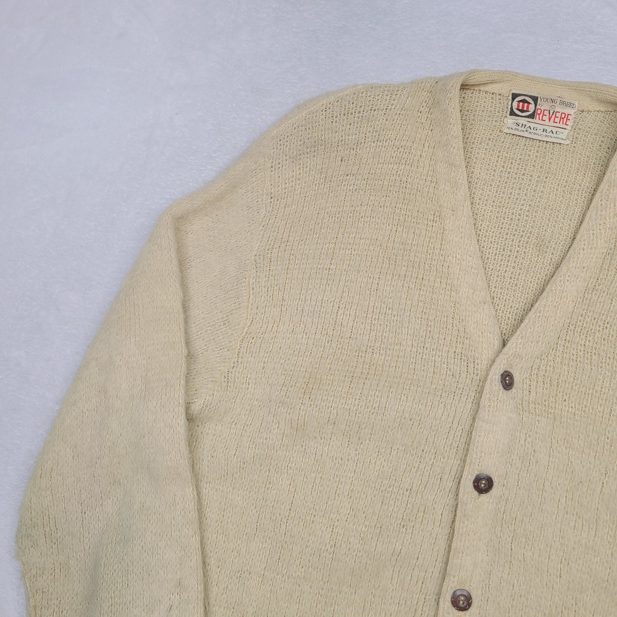 REVERE mohair cardigan 60’s special REVERE mohair cardigan 60's special Vtg Young Breed Revere