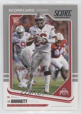 2018 Score Rookies Scorecard JT Barrett #423 11y7
