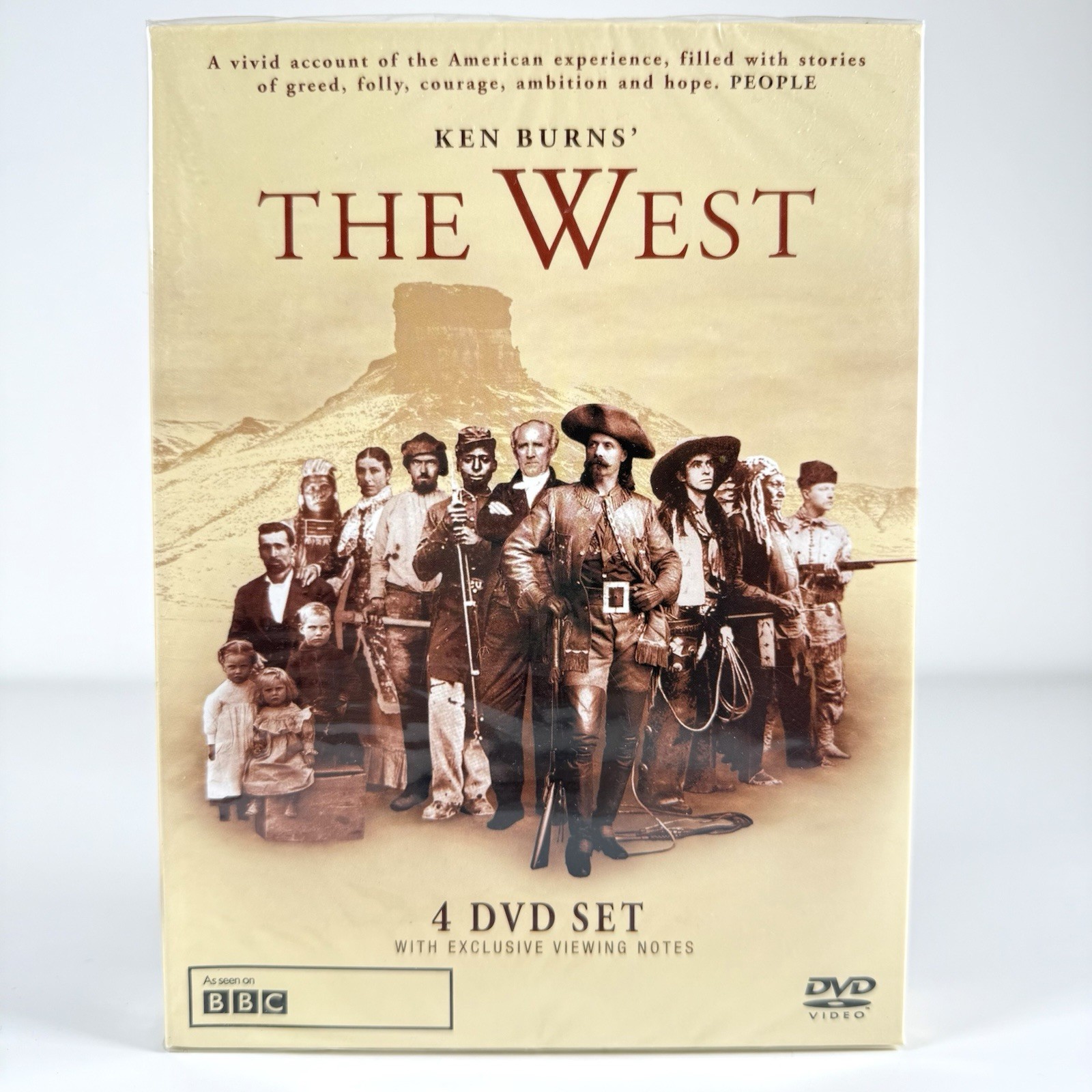 THE WEST 4 DVD SET Stephen Ives‎ Ken Burns Documentary Brand New UK R2