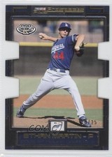 2008 TRISTAR Prospects Plus PROminent Yellow Die-Cut 19/25 Ethan Martin #14 0b5