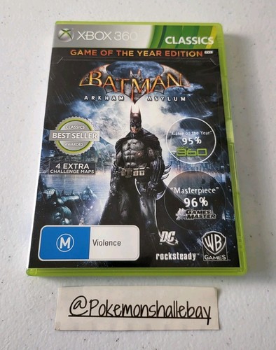 Batman Arkham Asylum - Microsoft Xbox 360 Game *BRAND NEW/SEALED - PAL* - Picture 1 of 4