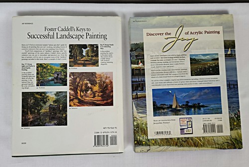 Vintage Painting Books Lot of 5 ~ Oil Painting, Watercolor, Landscapes & More - Picture 11 of 13