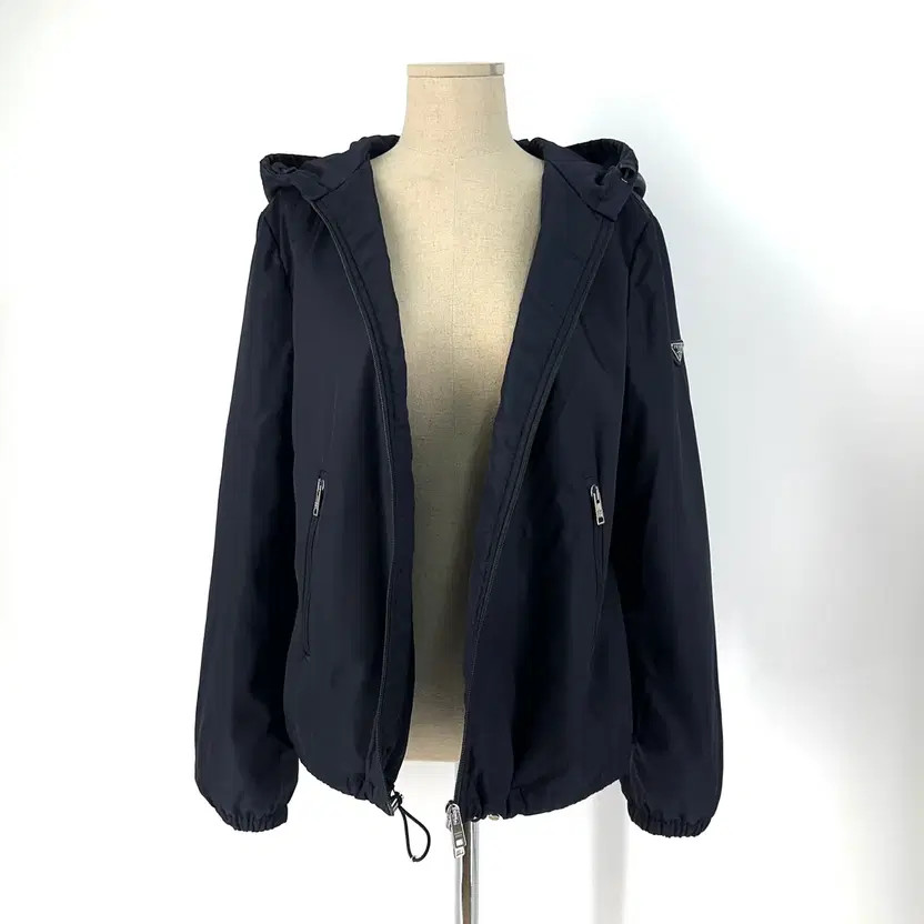 Prada Triangular Logo Nylon Women's Windbreaker B… - image 1