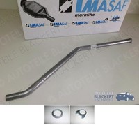 Imasaf Auspuff Mittelrohr FüR Autobianchi Y10 / Fiat Panda + Van / Lancia Y10