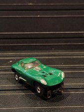 Aurora Tjet SLot Car Green CHeetah With Running Chassis