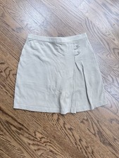 Lands End Size 14 Girls Khaki Skort