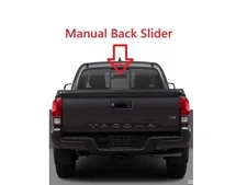 Fits 2005-2023 Toyota Tacoma Back Window Rear Slider Glass Original Style Look