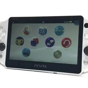 SONY PS Vita PCH-2000 Slim Glacier White Wi-Fi FW:3.74 w/ Charger, Box "Mint"