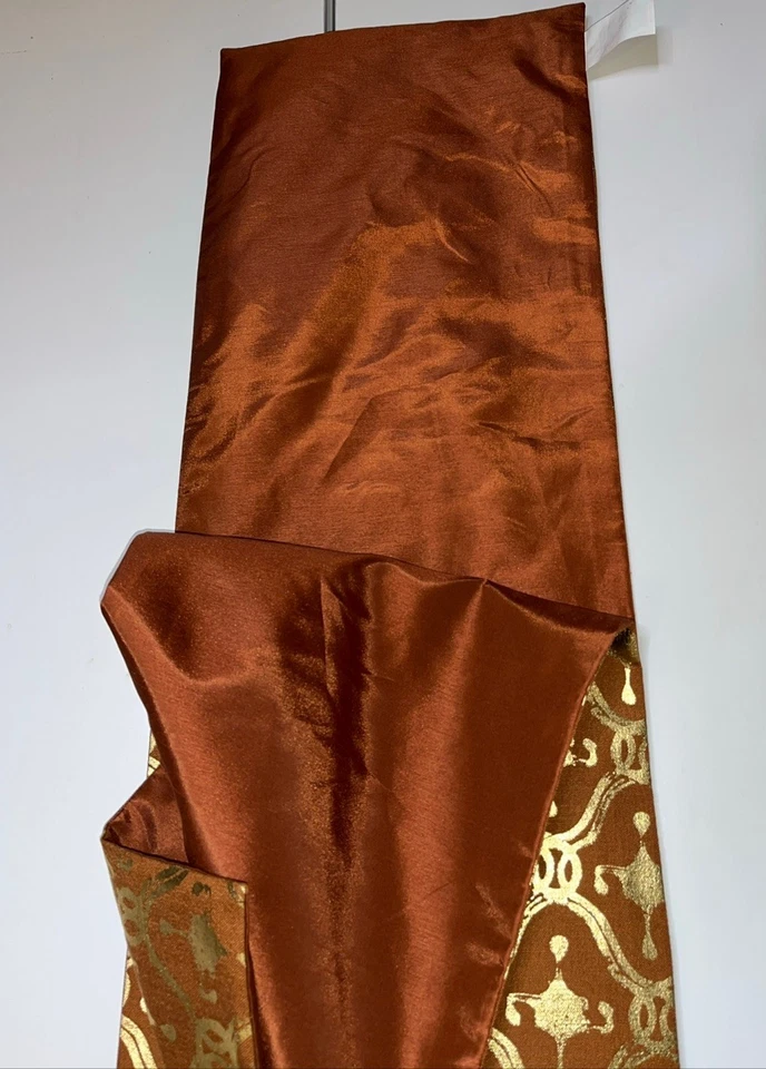 Thro Live Cozy table runner Copper Gold 13” x 72" Marlo Lorenz - Unused - Image 2 of 4