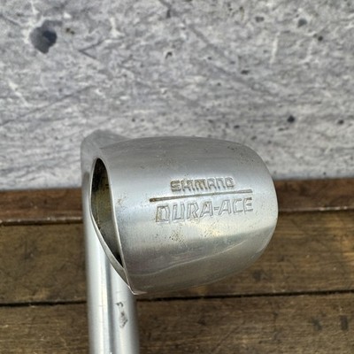 Vintage Shimano Dura-Ace Quill Stem 26.4 Clamp Silver Alloy Japan