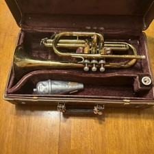 Conn Director "Shooting Stars" Cornet w/ Case USA Made 1955 Serial 55826