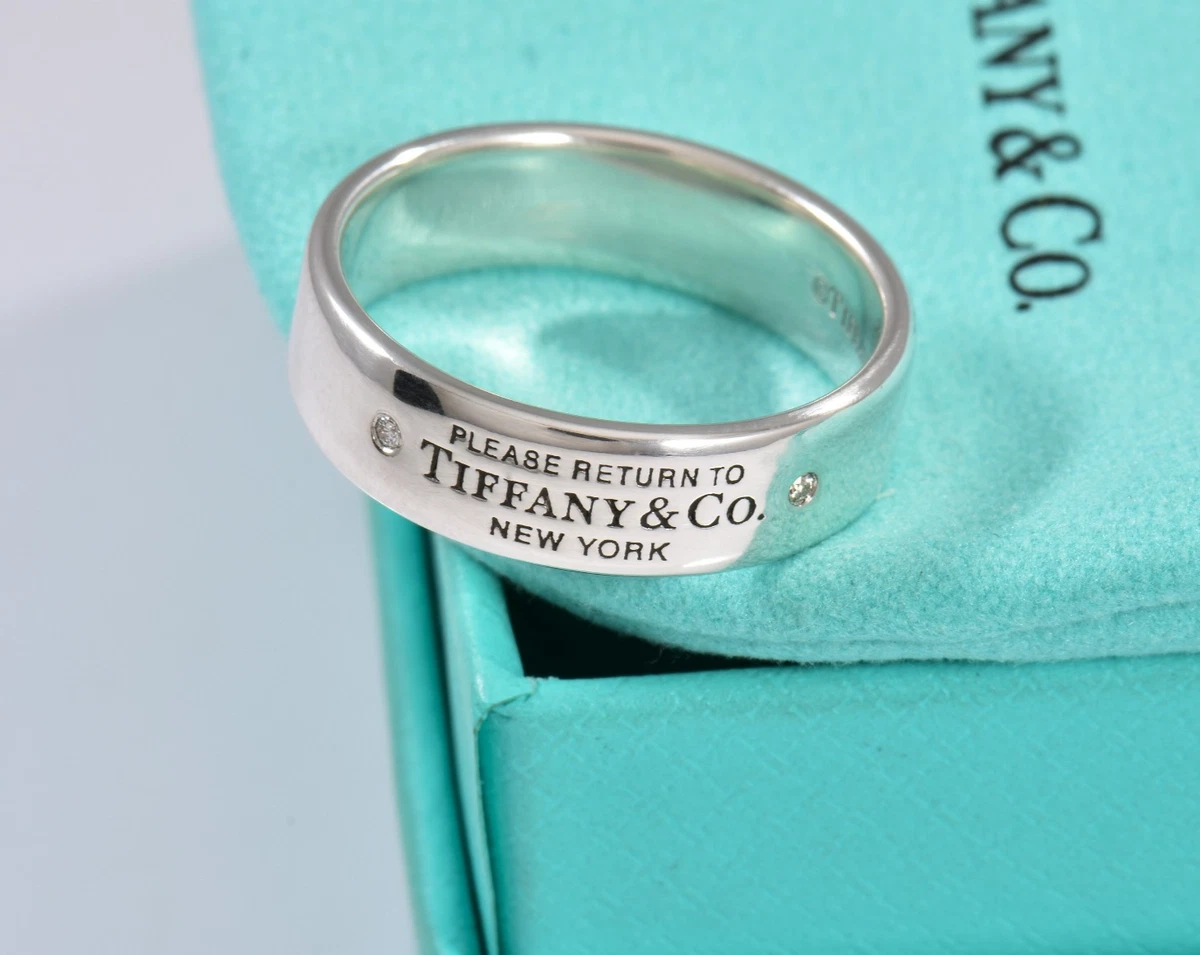 Tiffany & Co. Ring Signet Fine Rings without Stone for sale | eBay
