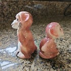 Vintage 50s Anthropomorphic Pink/Brown Mama/Baby Monkey's Salt & Pepper Shakers — photo 8