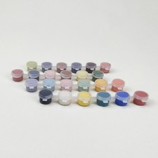 24x Pigments Céramique Poterie Peinture Émail Température Moyenne Poterie Émail