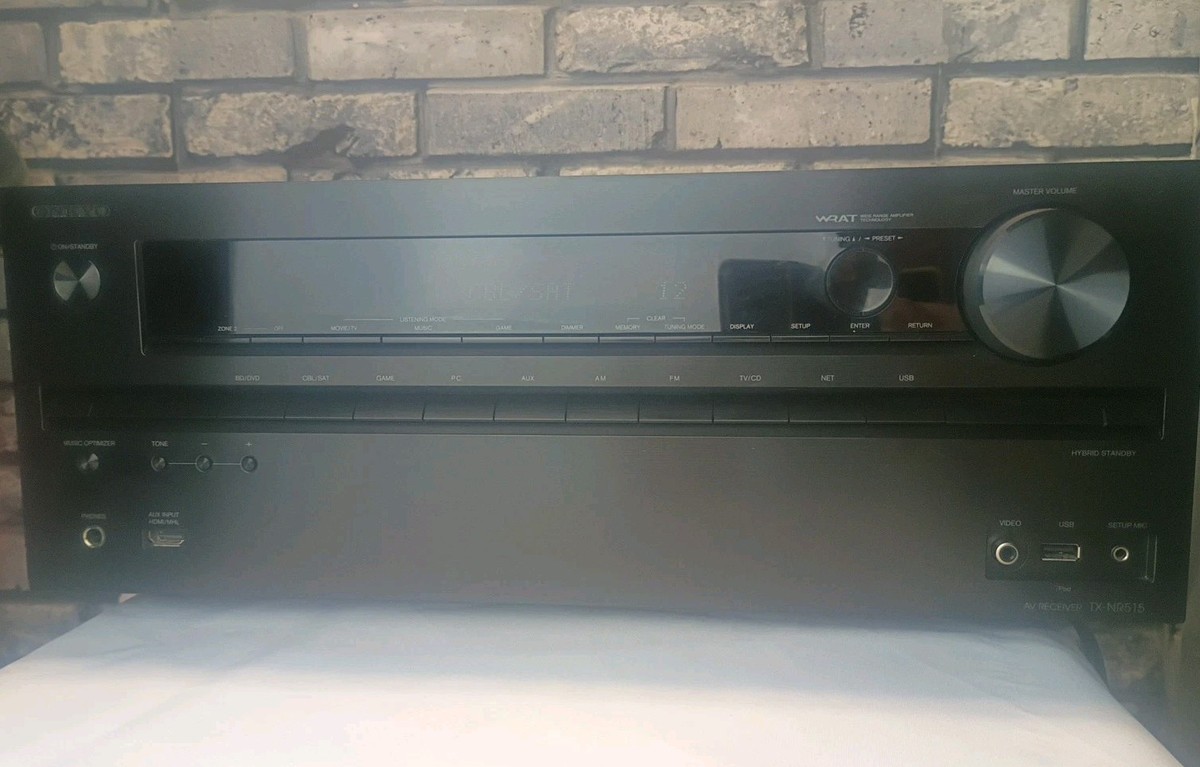 Onkyo TX NR515 7.2 Channel 130 Watt Receiver for sale online | eBay