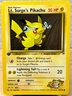 Gym Heroes Lt. Surge's Pikachu 81/132 Common Pokemon 1st Edition MP