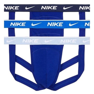Nike Dri-FIT Essential Cotton Stretch Jock Strap 3 Pack Size XL