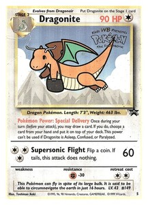 dragonite pokemon movie card Promo Set of 4 Electabuzz, Dragonite, Pikachu, and Mewtwo Toys have for your premier collection. The Most Iconic Dragonite Cards