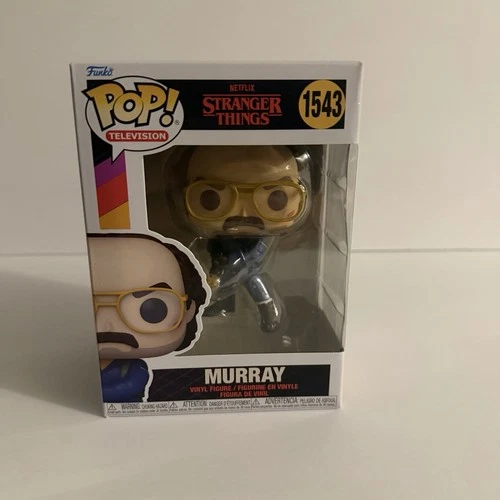 Funko Pop! Vinyl Stranger Things Murray Figure #1543 Television Collectible