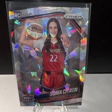 2025 Panini Prizm Rookie Sonia Citron #148 Washington Mystics Basketball Card