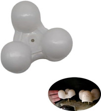 Massage Chair Rotating Ball Replacement Roller Parts 3 Head Unit for Back Neck F