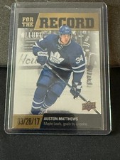 AUSTON MATTHEWS Hockey Cards **** PICK YOUR CARD **** From The LIST
