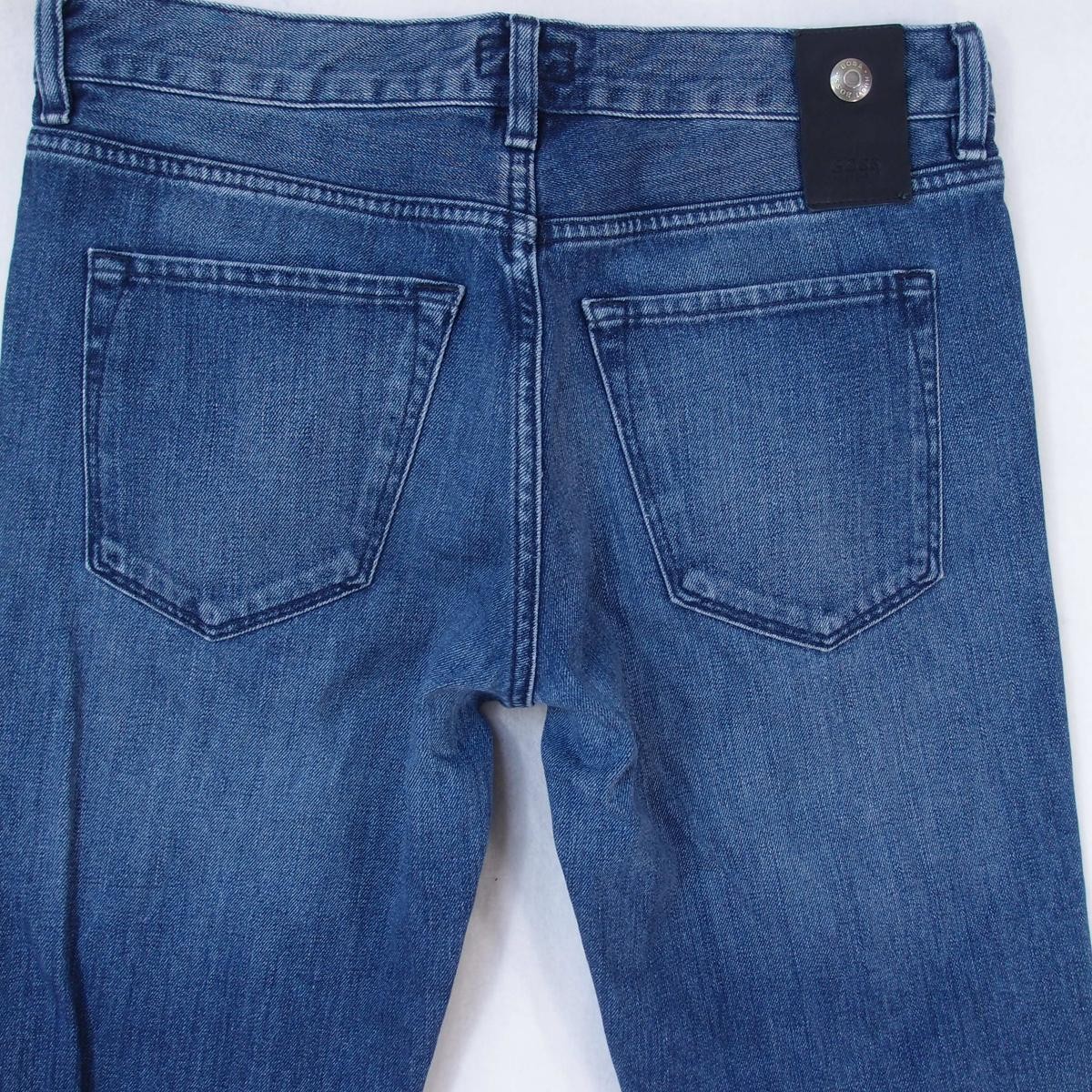Mens HUGO BOSS WYOMING Straight Blue Jeans W32 L34 thumbnail 3