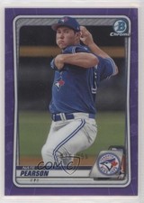 2020 Bowman Chrome Prospects Purple Refractor 76/250 Nate Pearson #BCP-124 2l4