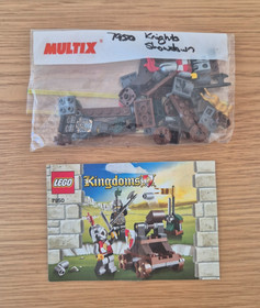 LEGO 7950 KINGDOMS KNIGHT'S SHOWDOWN  100% COMPLETE NO BOX RETIRED