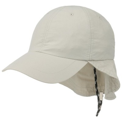 LIPODO Uni Cap mit Nackenschutz Sonnencap Sommercap Strandcap Basecap