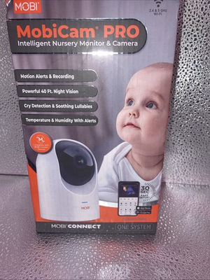 #ad MobiCam Pro Intelligent Nursery Monitoring Camera $69.99