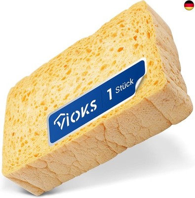 VIOKS Reinigungsschwamm 122x83x29mm Ersatz für Bosch Si?mens 623653 00623653 